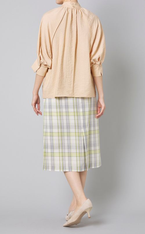 ボリュームスリーブブラウス