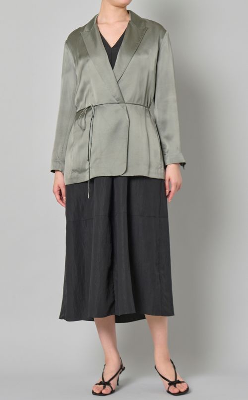 ベルテッドソフトテーラードジャケット