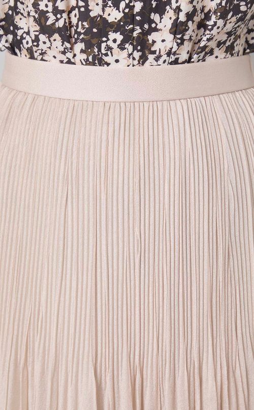 シアーランダムプリーツスカート