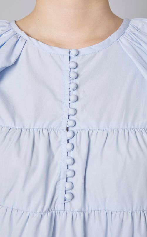 ティアードチュニックブラウス