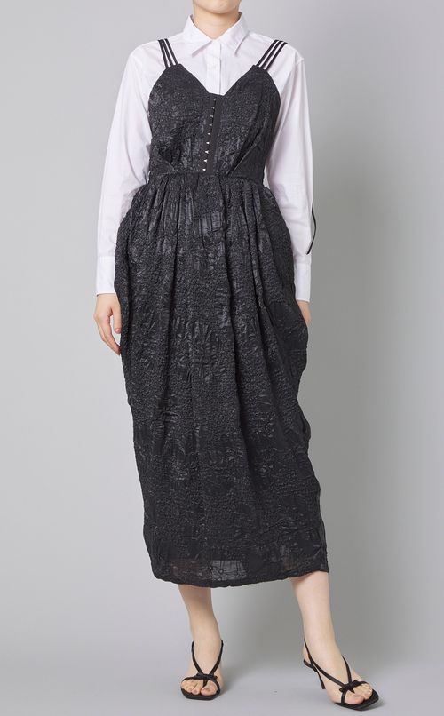 エンブロイダリーキャミソールドレス