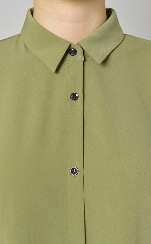 マーブルペイントパネルワンピース