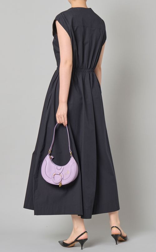 HANAハーフラウンドレザーバッグ