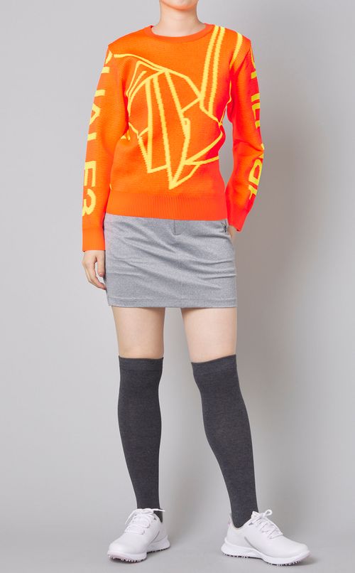 【手洗い可】マルチボーダーカットスカート