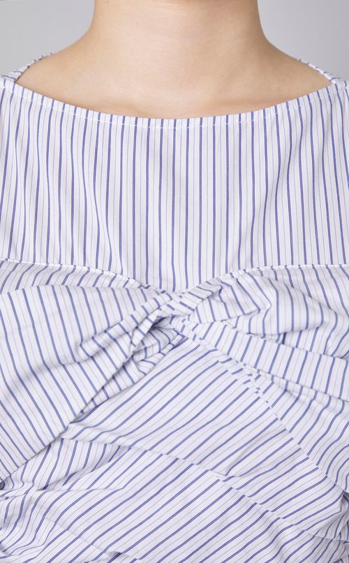 オフショルダーバルーンチュニック