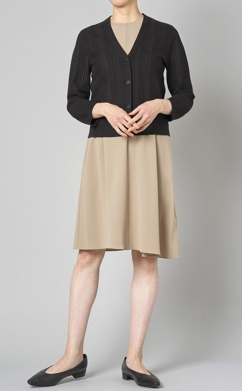 アシンメトリーヘムラインドレス