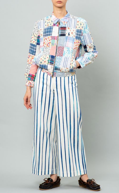 クレイジーパッチワークブルゾン