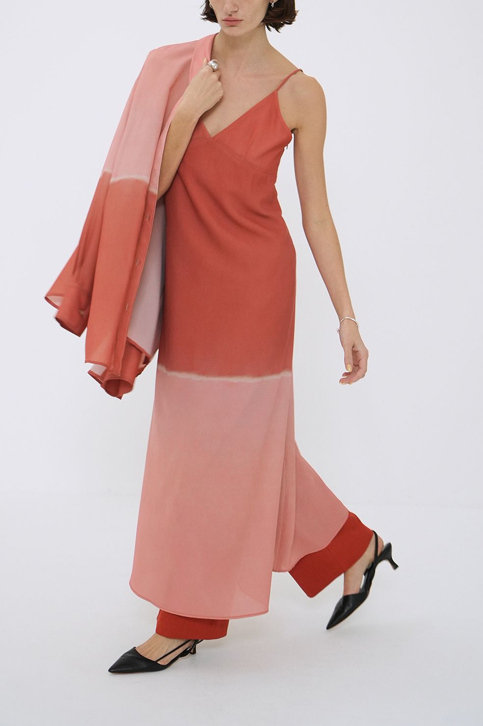 グラデーションキャミソールワンピース