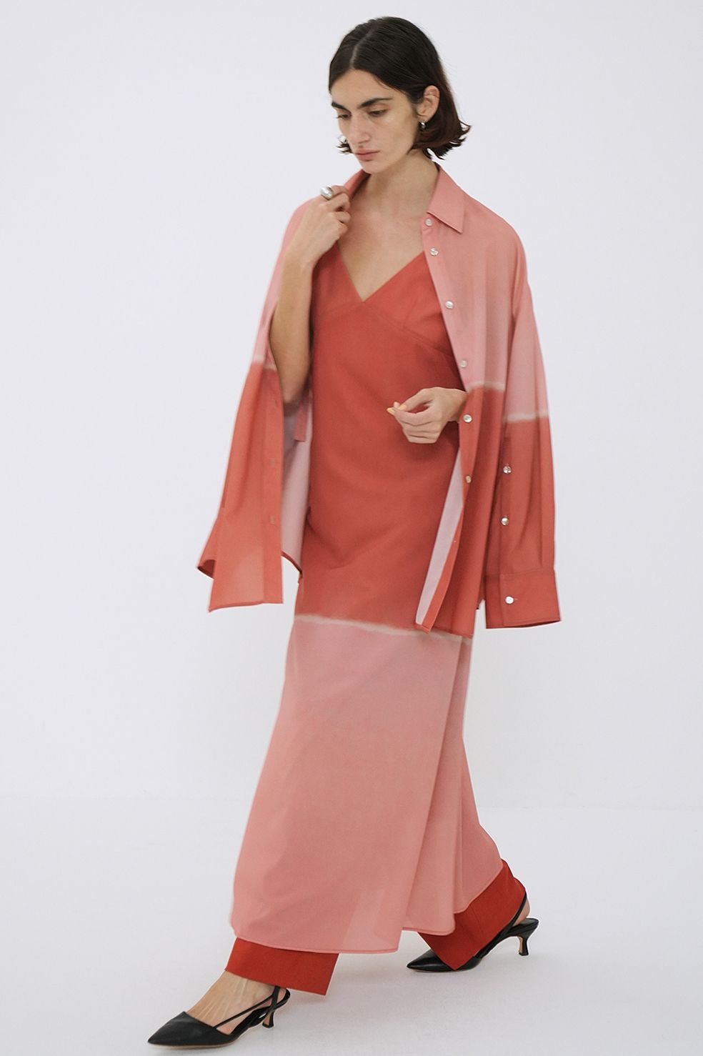 グラデーションキャミソールワンピース