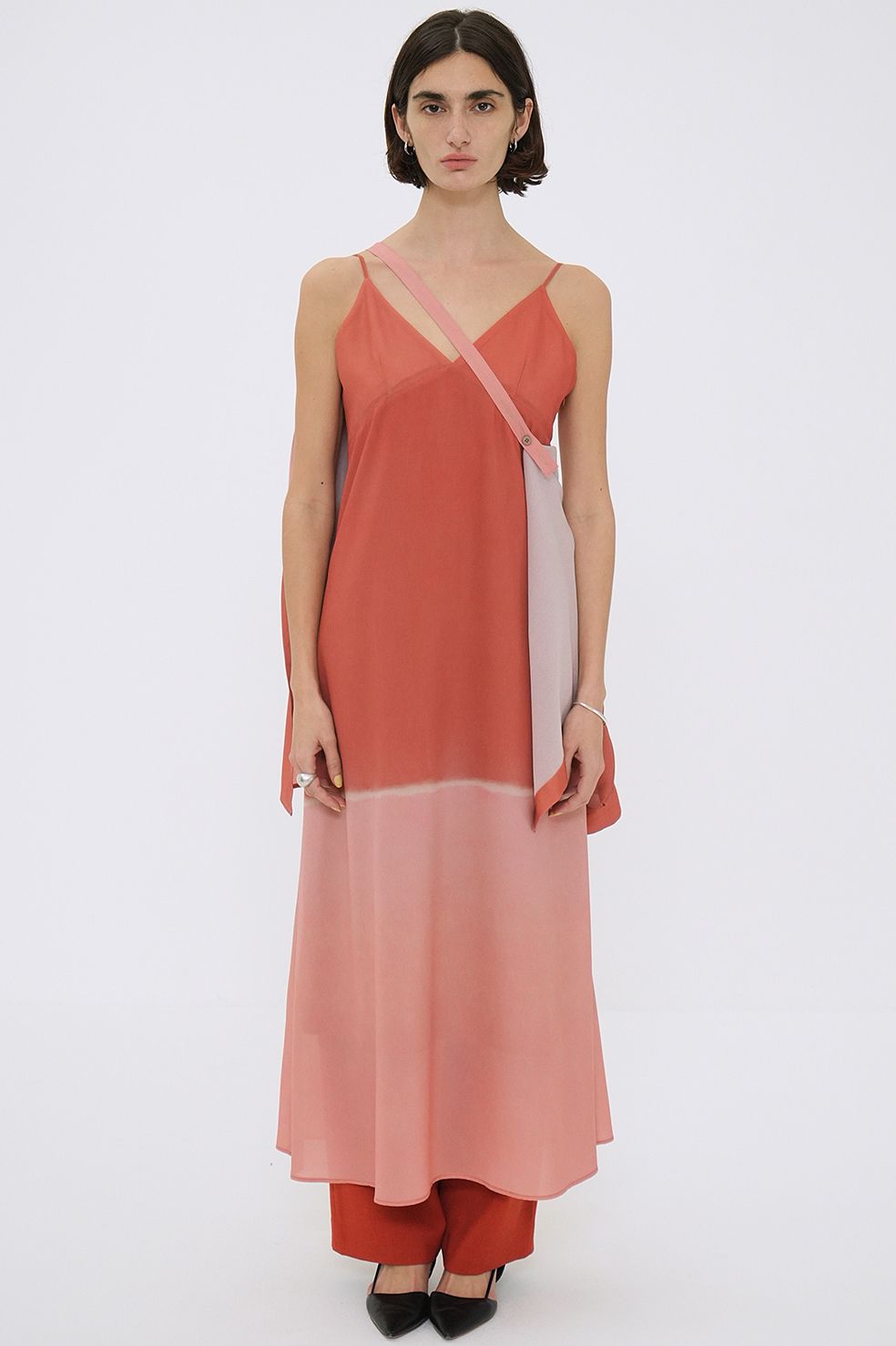 グラデーションキャミソールワンピース