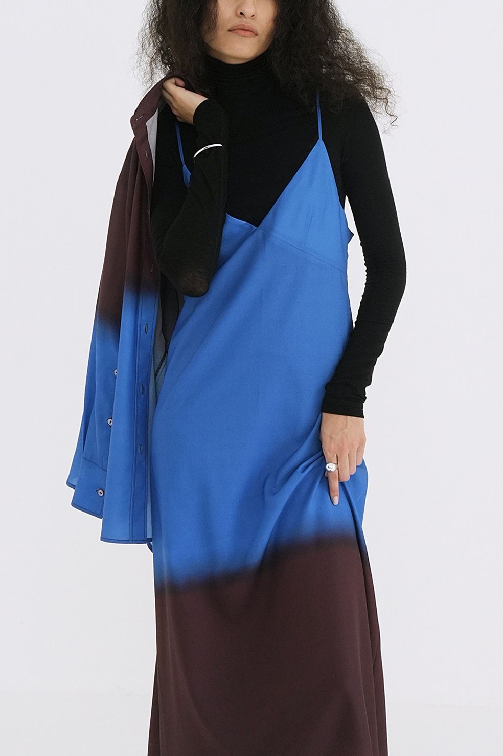 グラデーションキャミソールワンピース