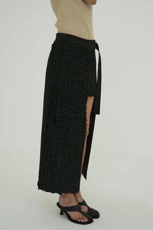 フリルラップスカート