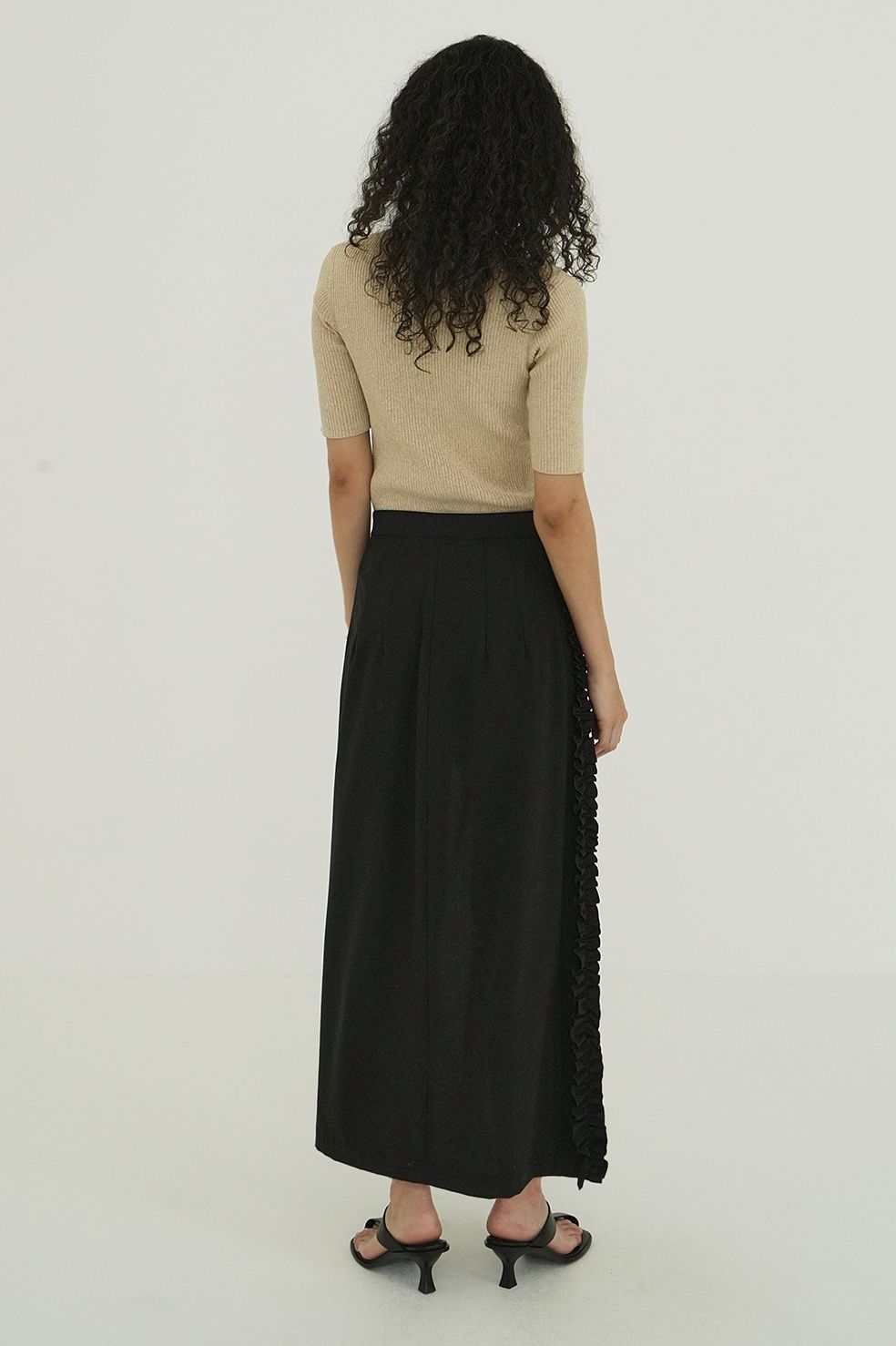 フリルラップスカート