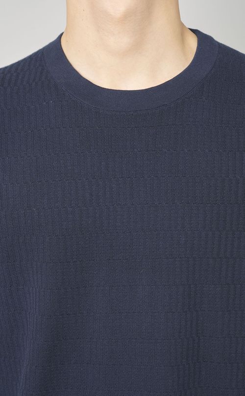 コットンクルーネックTシャツ