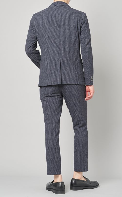 ストレッチサッカープリントジャケット