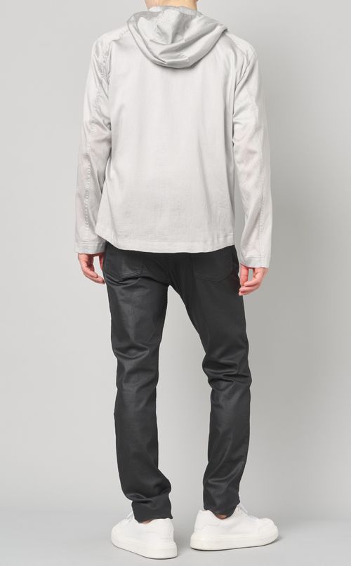 ストレッチマイヤーフードブルゾン