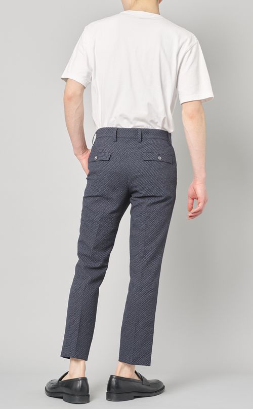 ストレッチサッカープリントパンツ