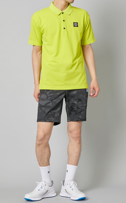 【手洗い可】ロゴワッペンポロシャツ