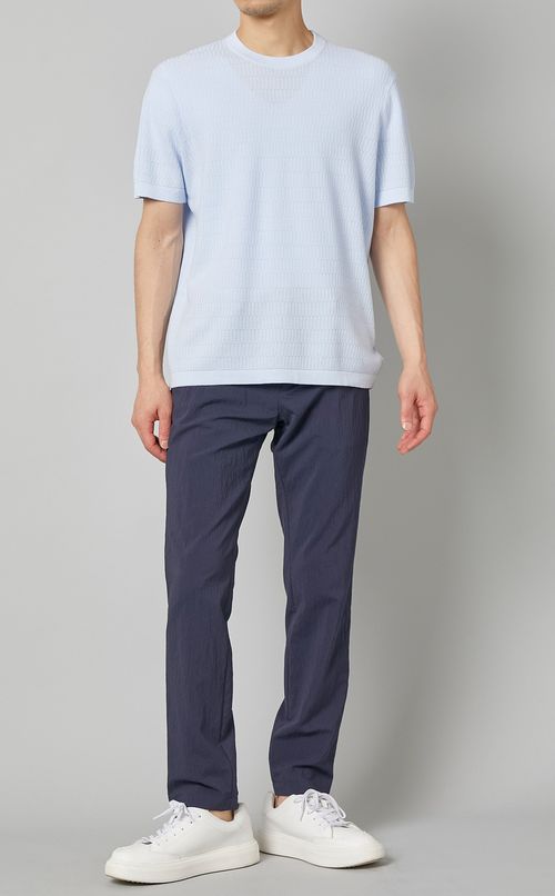 コットンクルーネックTシャツ