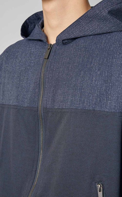 クールドッツストレッチフードブルゾン