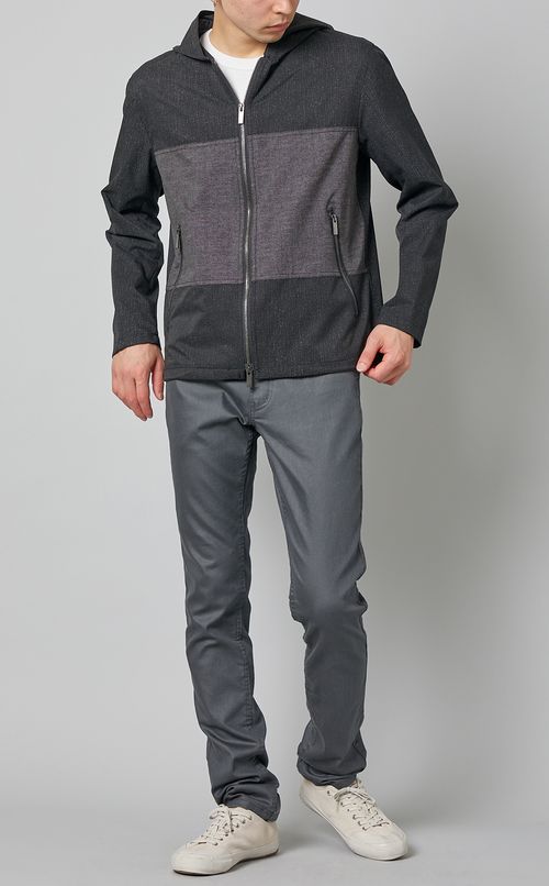 クールドッツストレッチフードブルゾン