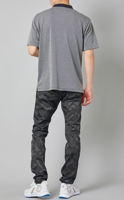 【手洗い可】バイカラーポロシャツ