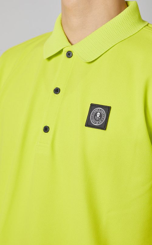 【手洗い可】ロゴワッペンポロシャツ