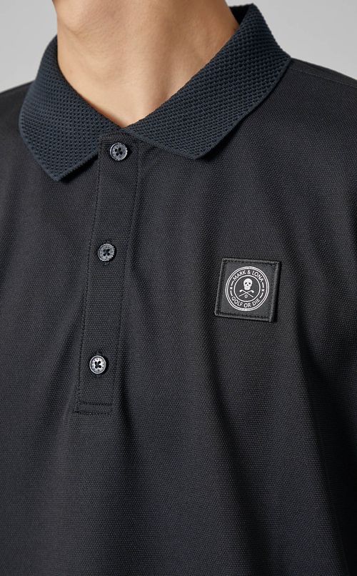 【手洗い可】ロゴワッペンポロシャツ