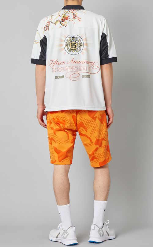 【手洗い可】モチーフプリントポロシャツ