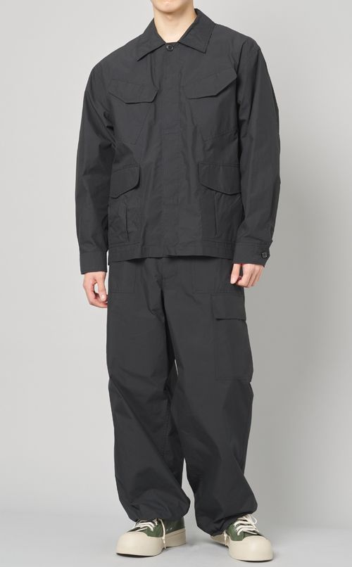 ウエストシャーリングカーゴパンツ