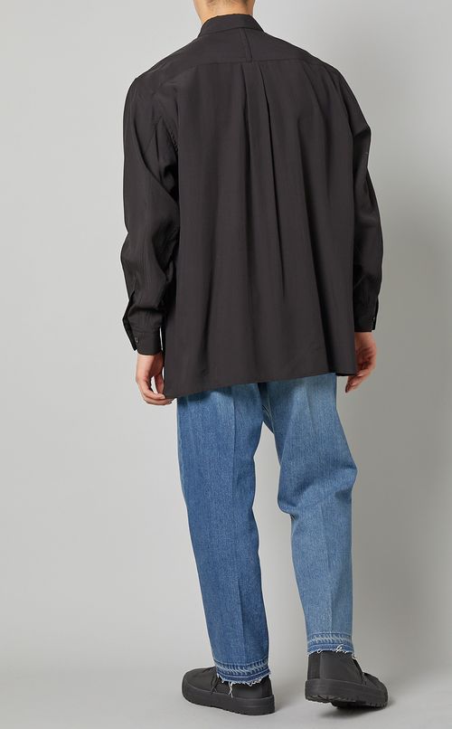 リヨセルスクエアヘムシャツ