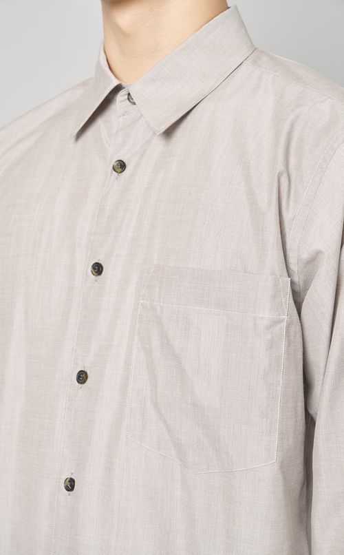 コットンシアークロスシャツ