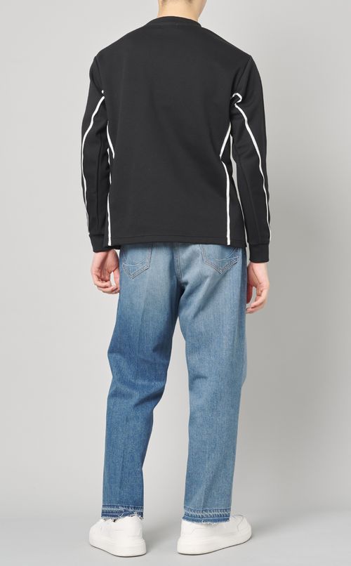 ラインテープロングスリーブTシャツ