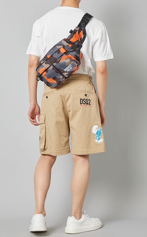 カモフラージュベルトバッグ