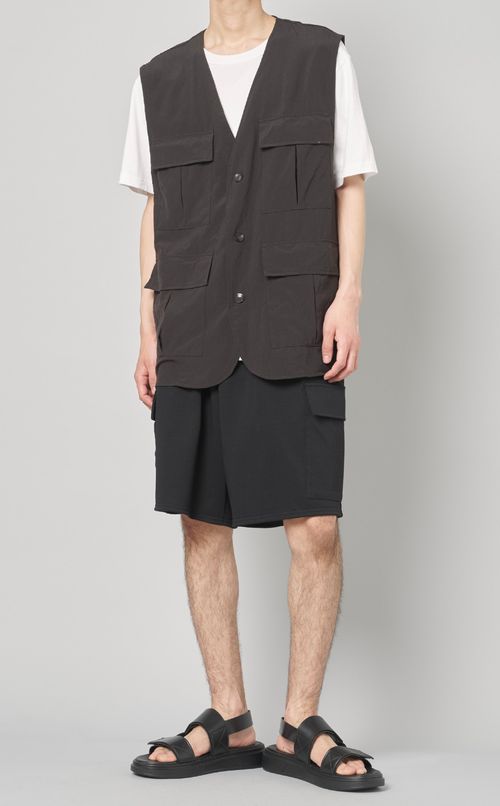 サマーウール4ポケットベスト