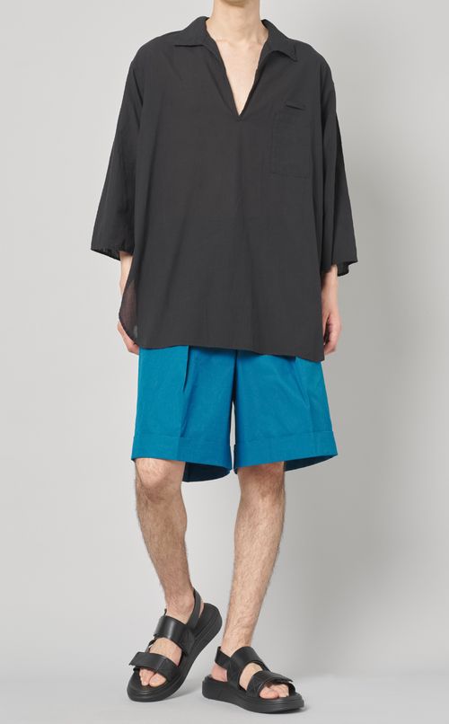 コットンスキッパーシャツ