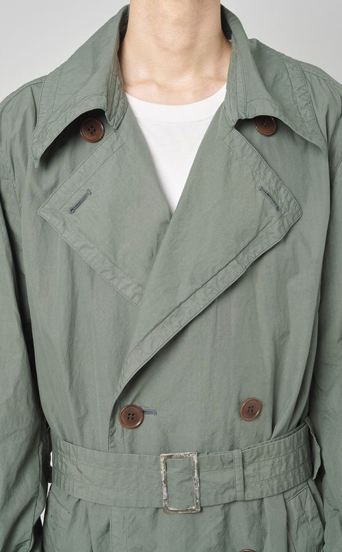 タイプライタートレンチコート