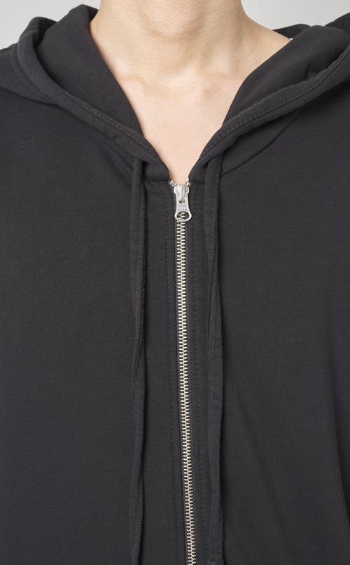 バックロゴプリントパーカー