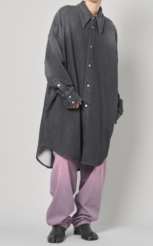 デニムビッグシャツジャケット