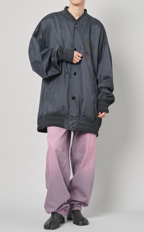 サテンスポーツジャケット