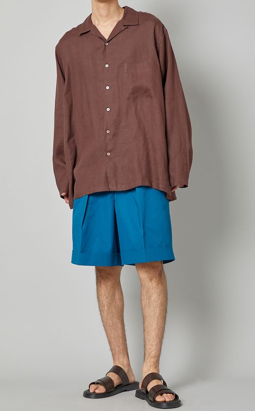 オープンカラーシャツ