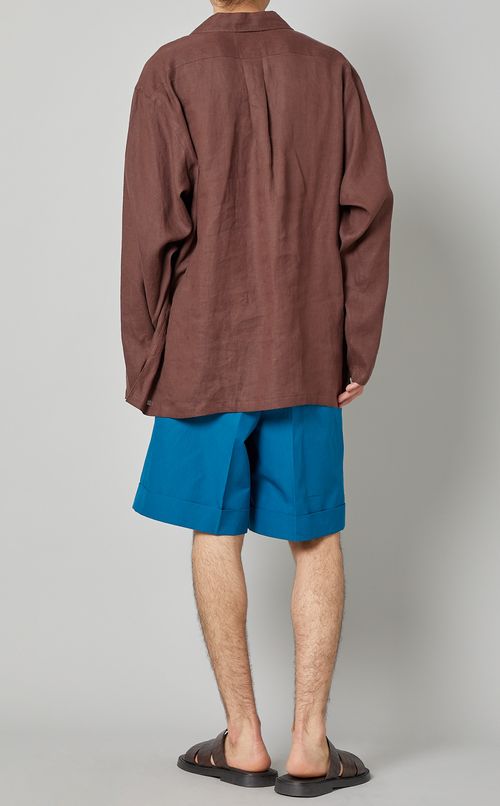 オープンカラーシャツ