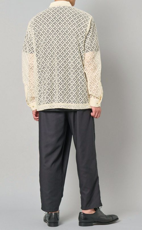 レースポケットシャツ