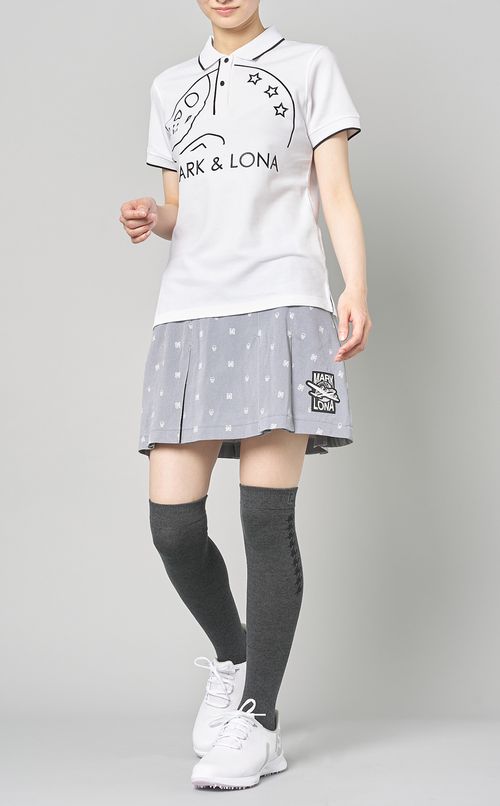 【手洗い可】総刺繍ボックスプリーツスカート