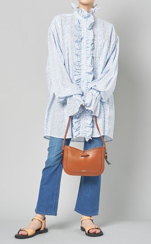 VIGOレザーミディアムショルダーバッグ