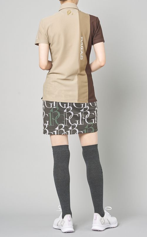 【手洗い可】ロゴミックスプリントタイトスカート