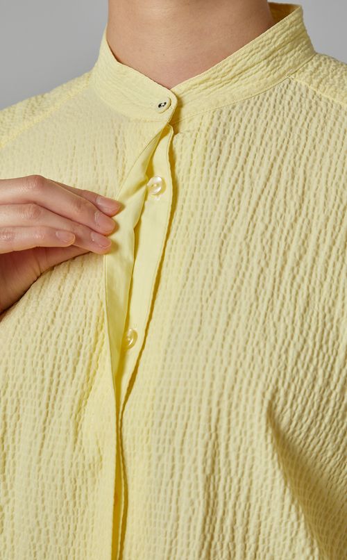 ジャガードオーバーブラウス