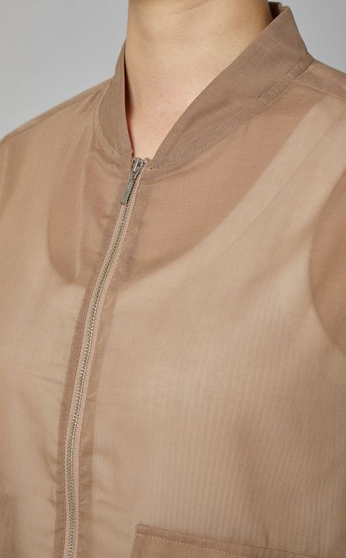 オーバーサイズシアーブルゾン