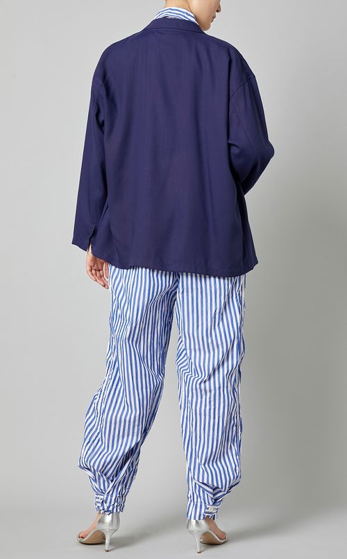 テーラードボタンレスジャケット