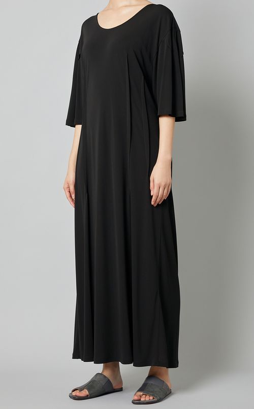 スクープネックショートスリーブワンピース